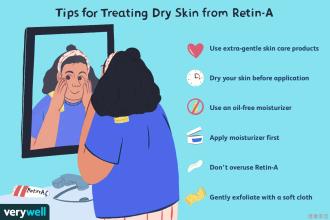 Tips for Treating Dry Skin from Retin-A