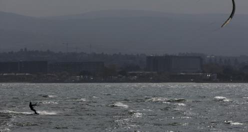 A study by scientists at Maynooth University co<em></em>nfirmed the sea in Dublin Bay is rising at approximately double the rate of global sea levels. Photograph: Nick Bradshaw for The Irish Times