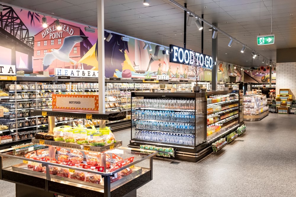 Inside Coles Local supermarket