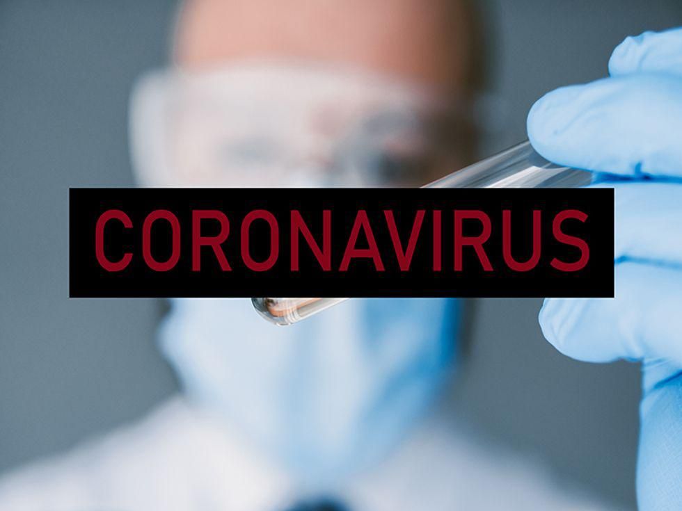 Coro<em></em>navirus Blood test laboratory analysis