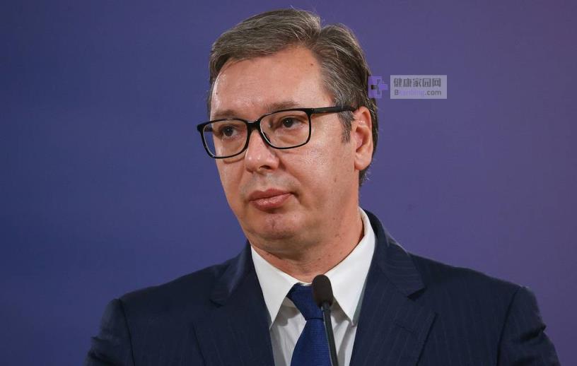 Serbian President Aleksandar Vucic Russian Foreign Ministry/TASS
