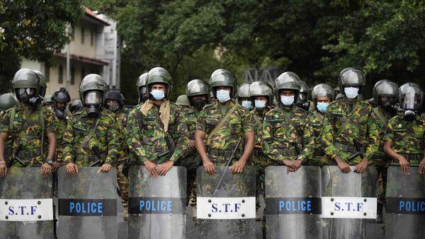 人权组织谴责对斯里兰卡抗议者的“可耻”对待