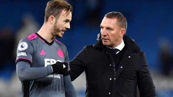 Brendan Rodgers is not eager to let James Maddison leave