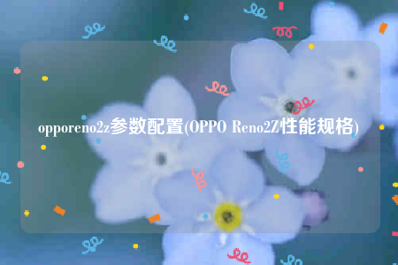opporeno2z参数配置(OPPO Reno2Z性能规格)
