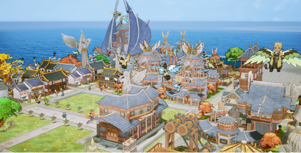 国风模拟经营游戏《天神镇》4月5日免费上线全新DLC“羽人国”