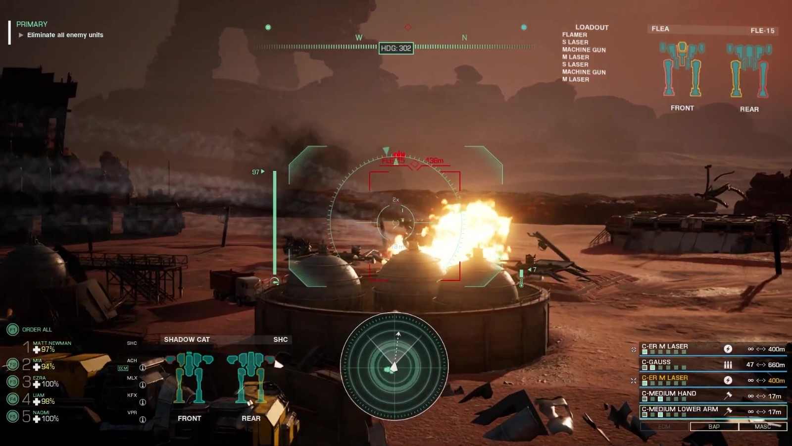 《机甲战士5：部落》GDC 2024 Demo预告片