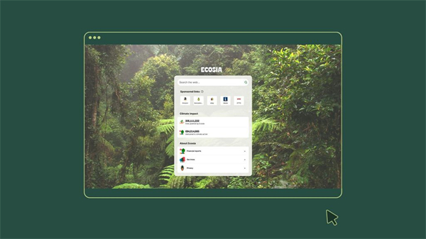 Ecosia宣布推出“全球最环保浏览器”