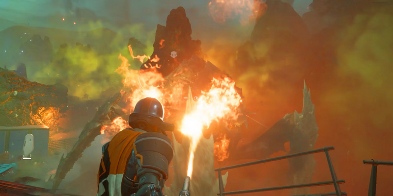 《绝地潜兵2》开发者承诺将修改火焰伤害：现在太离谱