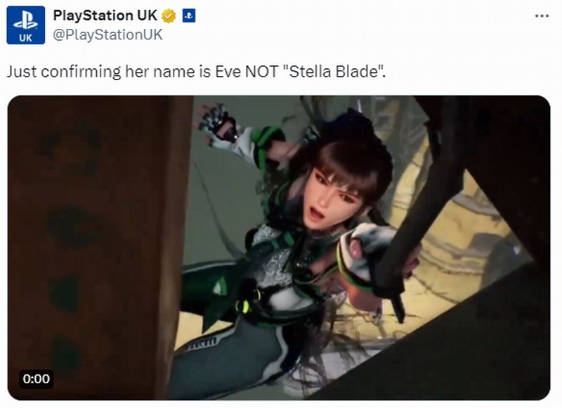 PS官方提醒《星刃》女主有名字：她不叫Stella